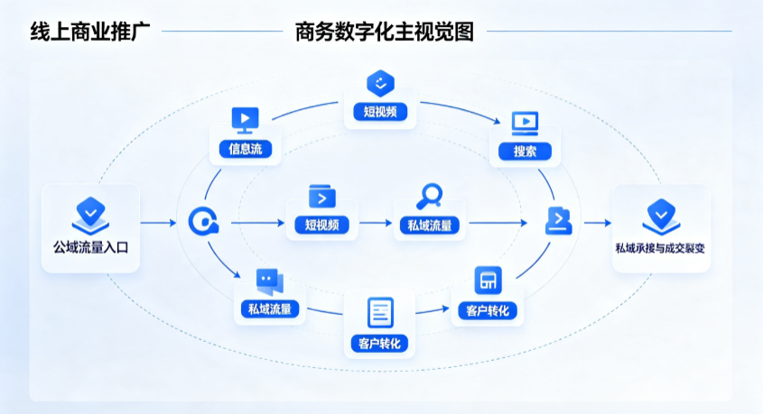 金昌线上商业推广怎么做？全域流量闭环搭建与低成本转化实战指南