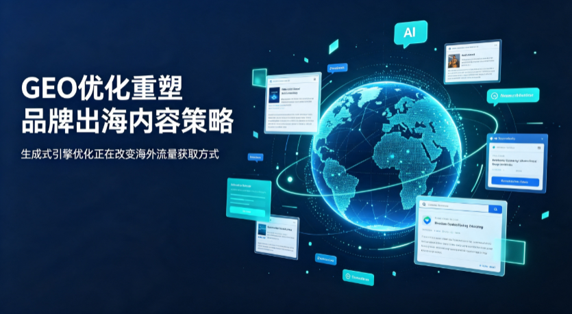 金昌AI 时代 GEO 兴起，品牌出海内容策略迎来重大调整